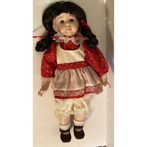 Happy Memories Toddler Collection Stephanie Heritage Mint Original Box Red Dress